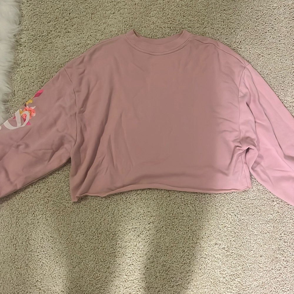 Victoria Secret PINK cropped sweatshirt